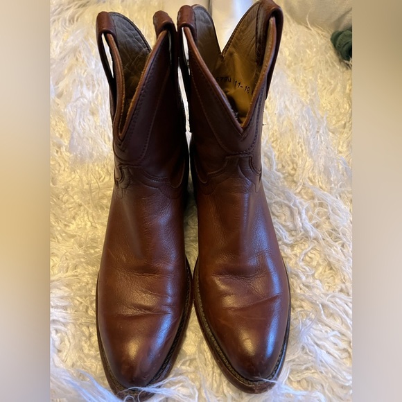 Tecovas Cognac ankle boots - Picture 1 of 8